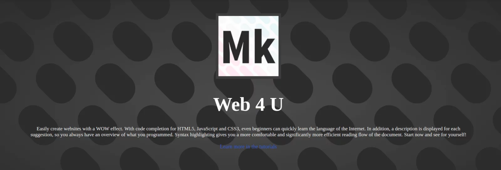 MarkUp editor