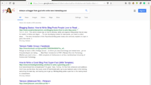 search with long description