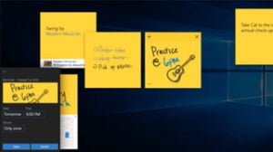 Sticky notes with Cortana Assistant