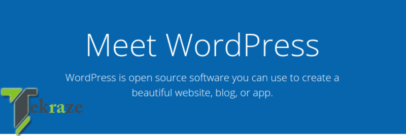 wordpress software tekraze
