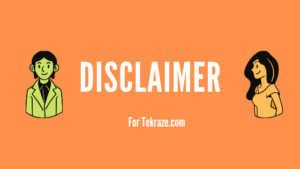 Disclaimer policy Tekraze Banner