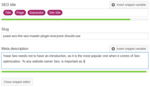 Yoast Seo Snippet Tekraze