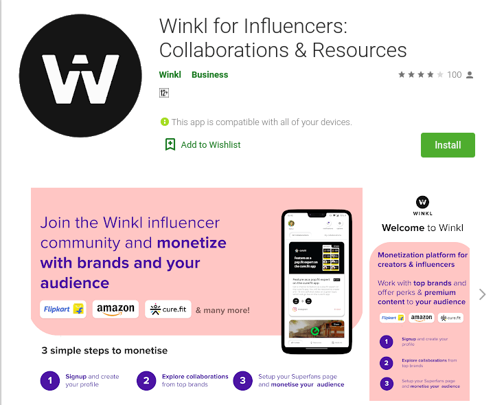 Winkl-for-Influencers-Collaborations-Resources Social Media Influencing Mobile Apps