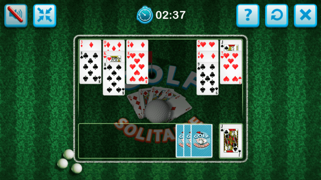 Free online Golf Solitaire card game free online solitaire