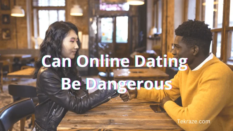 A boy and girl representing online dating