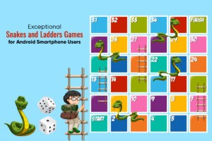 Online Snakes And Ladders Game for Android Smartphone Banner
