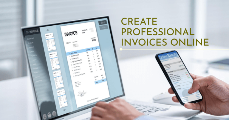 Invoice Software for Small Businesses to create invoice online using invoice solutions