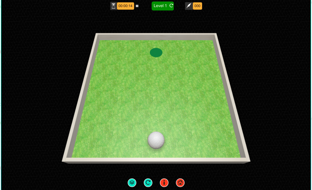 3d mini golf game to play online in browser