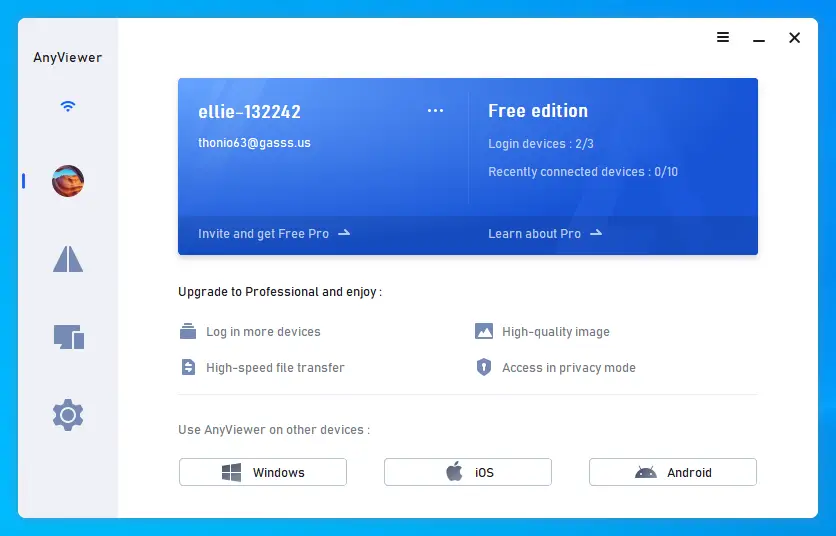How to Use Remote Desktop on Windows 11 Home 5 AnyViewer Software for Remote Desktop After Login