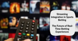 Live Streaming Integration in Sports Betting the Future of Real-Time Betting Experiences Betway