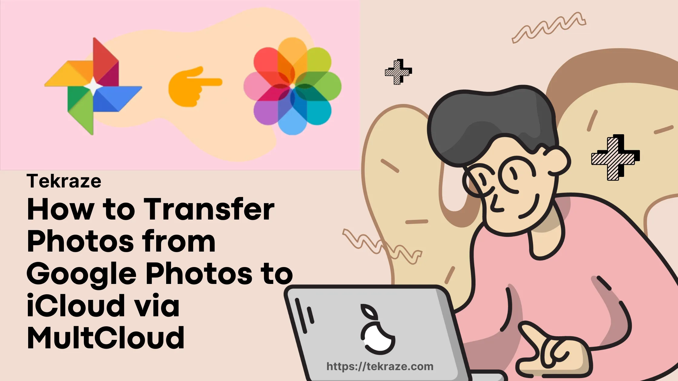 How to Transfer Photos from Google Photos to iCloud via MultCloud