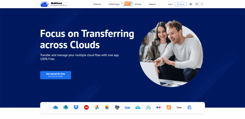 How to Transfer Photos from Google Photos to iCloud via MultCloud 3 MultCloud Software Download Page