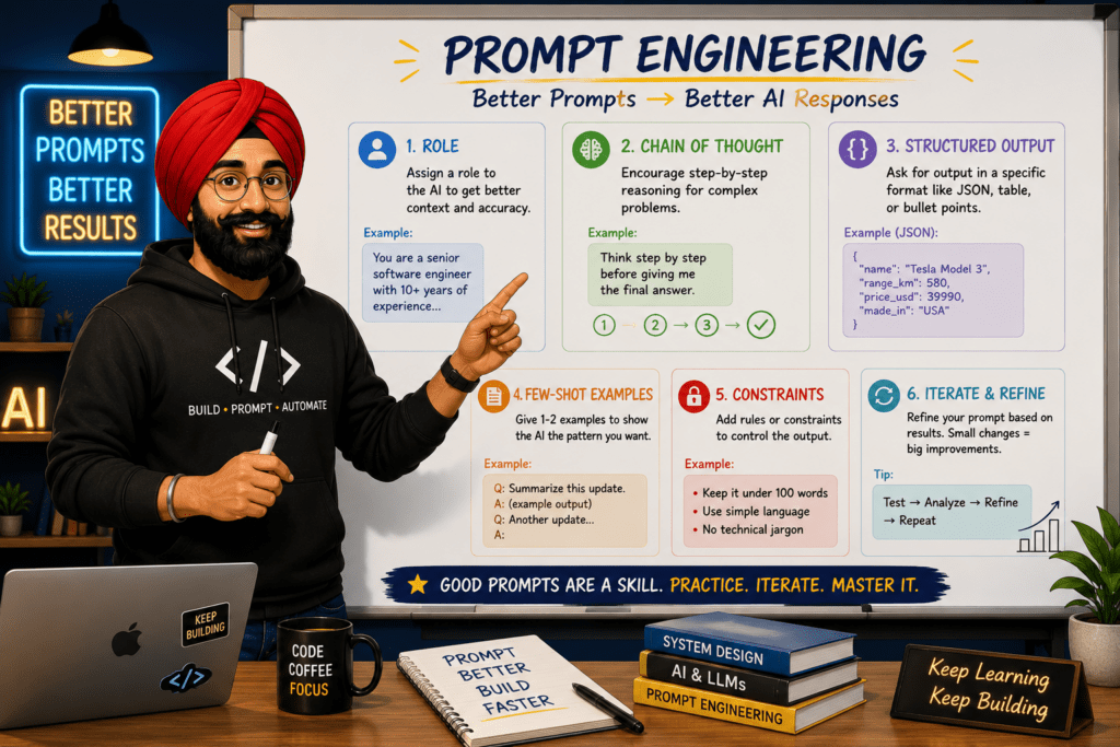 Better Prompts Better Results LLMs is one advantage of Prompt Engineering Techniques