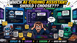 Comparison of GitHub Copilot, Cursor, and Codeium AI coding assistants in VS Code in 2026