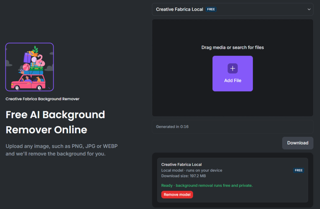 Creative Fabrica Studio Desktop Review: Free Local AI Tools for Etsy, Print-on-Demand & Creators 8 Creative Fabrica Studio AI Desktop App Free AI Background Remover Online