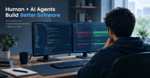 AI-native engineer verifying AI-generated code before approval