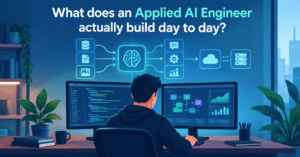 Applied AI engineer working on production AI system architecture