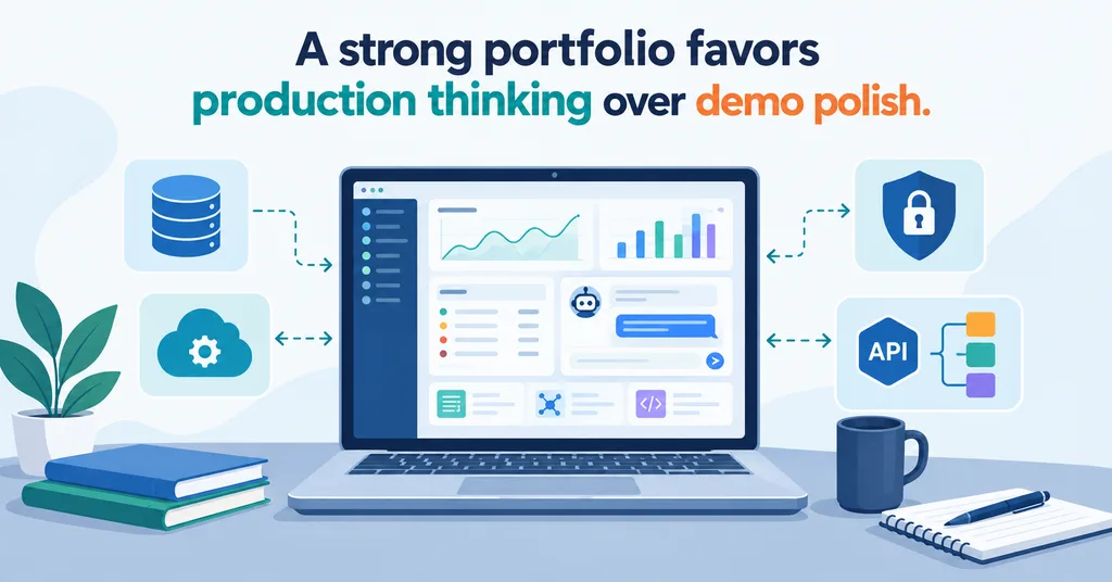 Applied AI engineer portfolio project examples RAG and agents